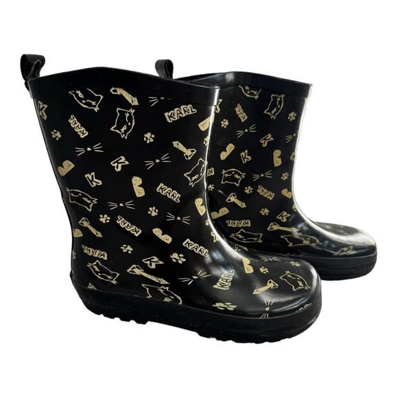 Karl Lagerfeld Other - KARL LAGERFELD Kids Rain Boots Size 7